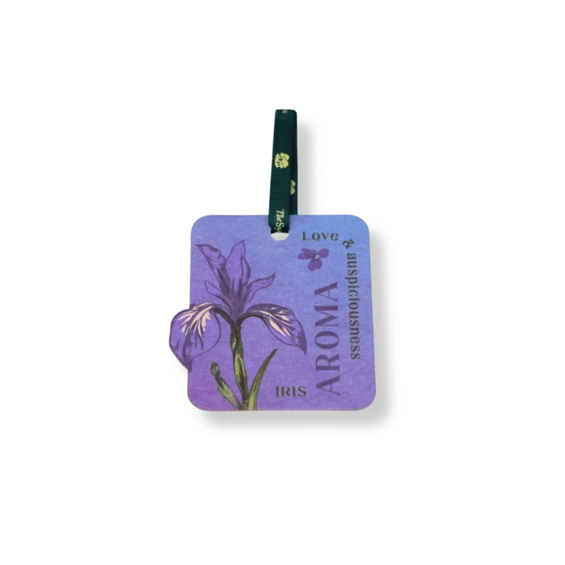 Oriental Freesia scented car air freshener hanging fragrance card