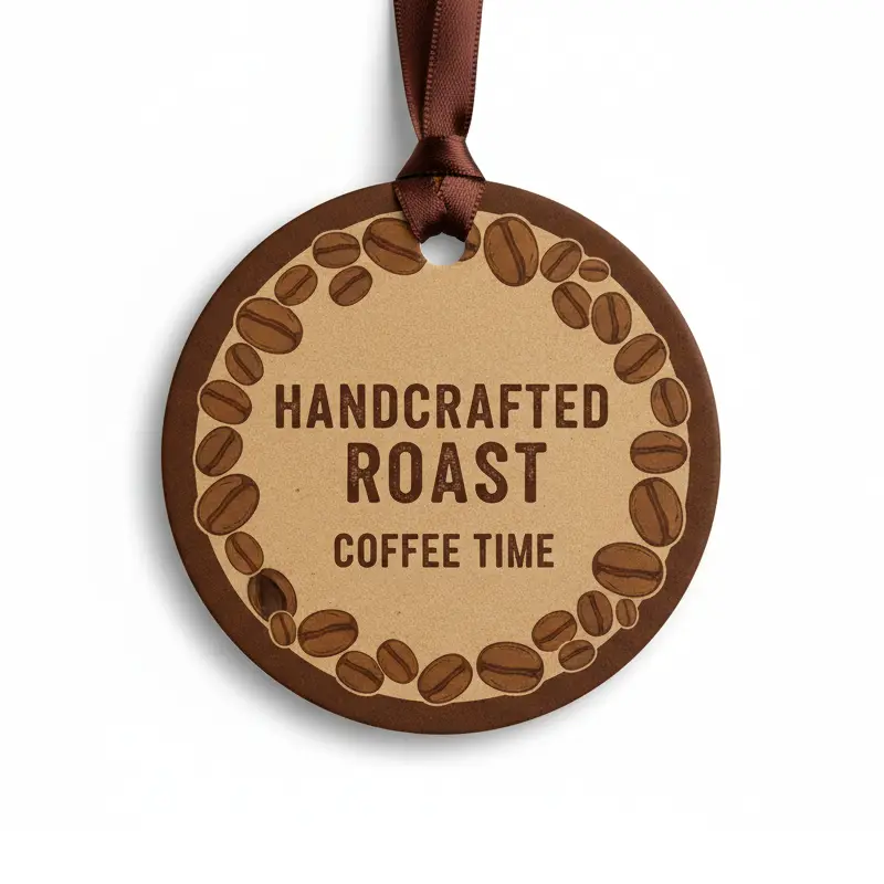 Pour over coffee dripper illustration paper air freshener