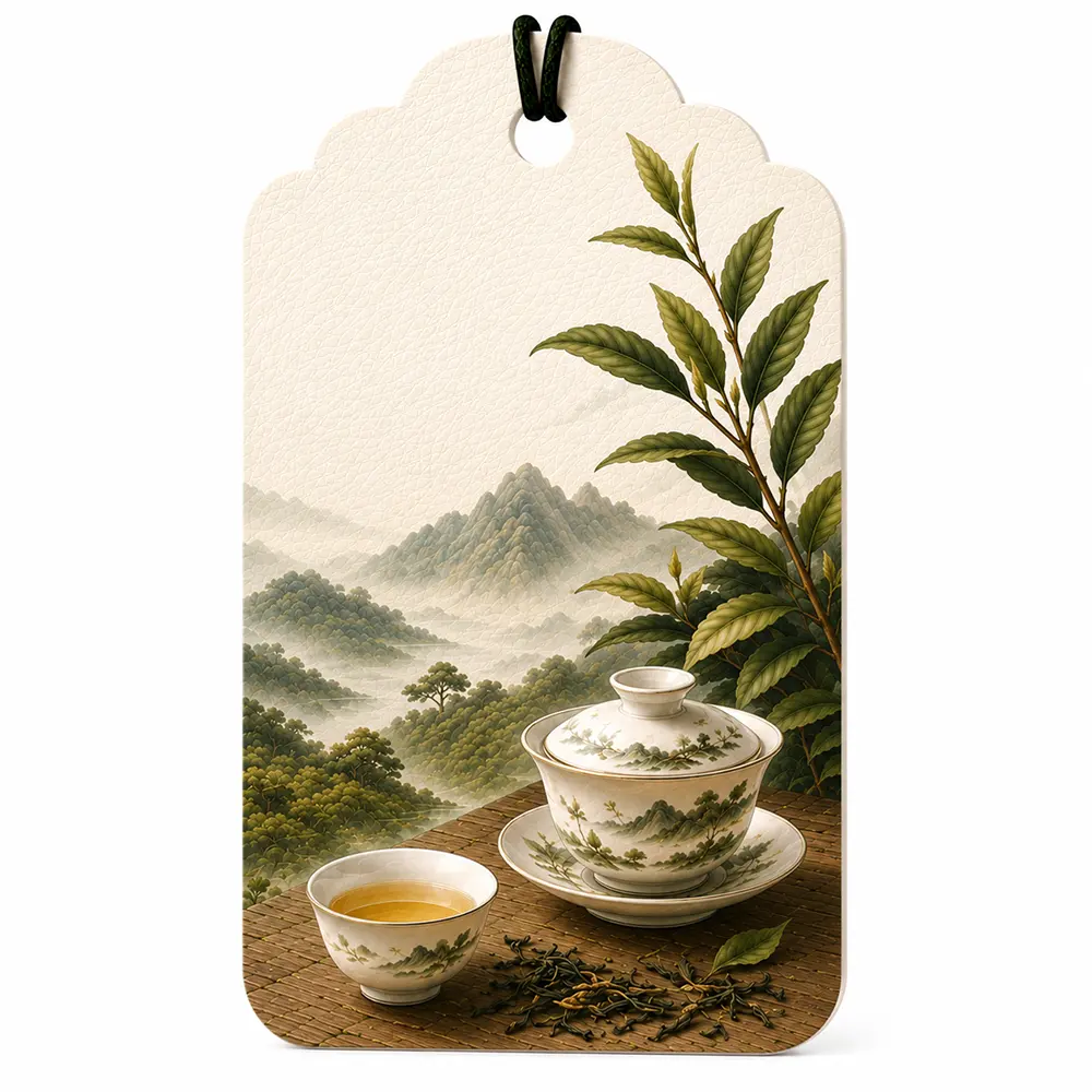 緑茶のハンギングエアフレッシュナー