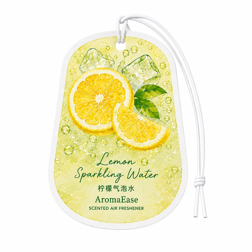 レモン炭酸水吊り下げ式エアフレッシュナー