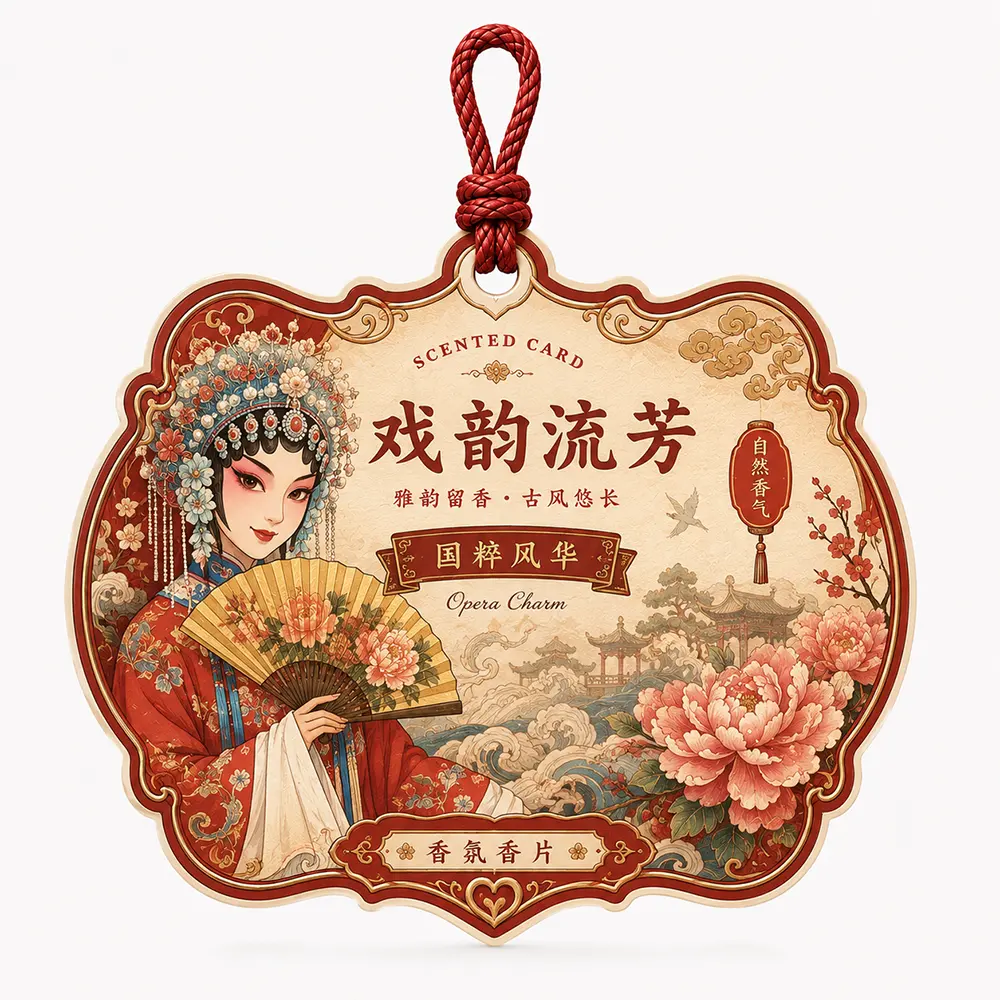 中国歌劇の吊り下げ式芳香剤