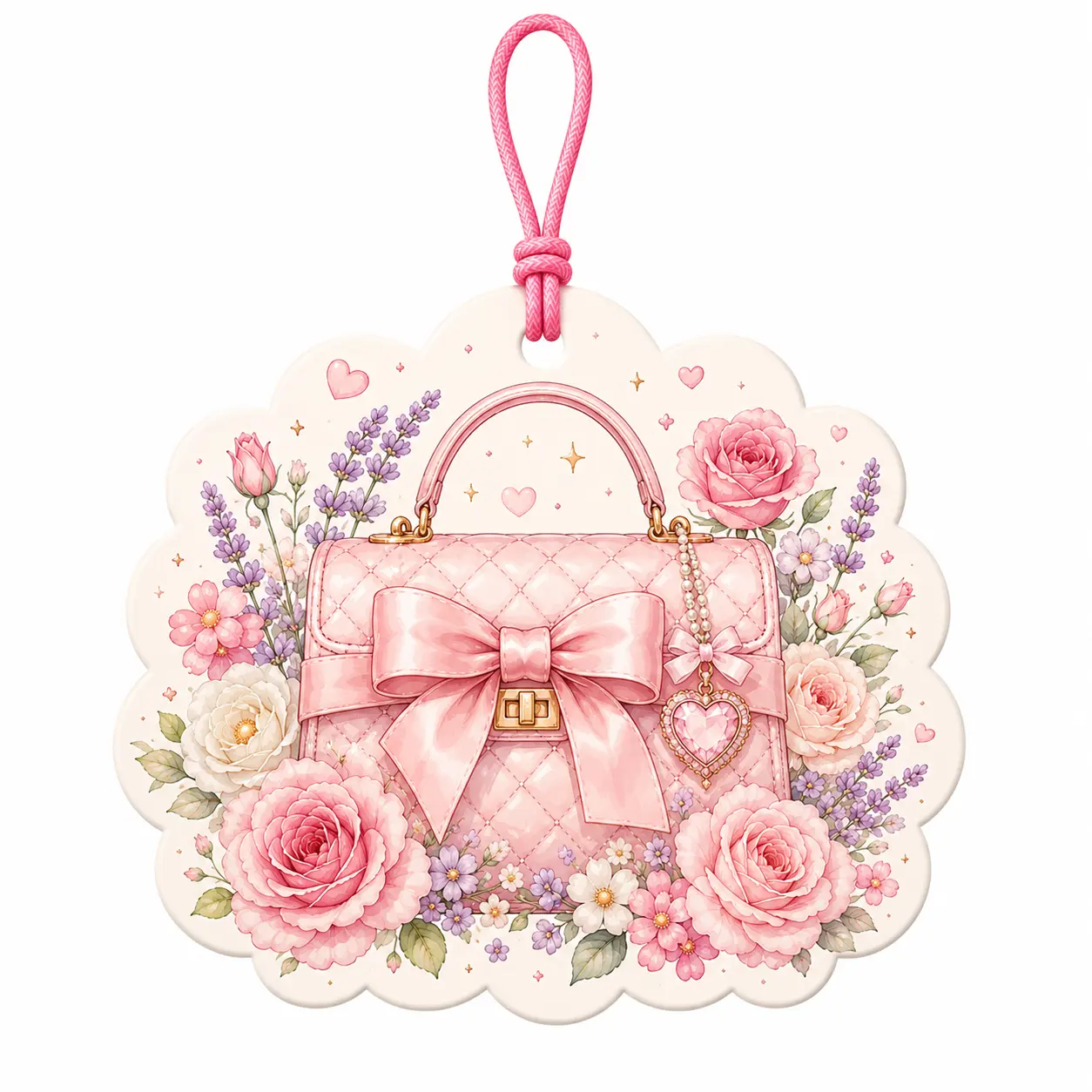 ロマンティックブルームハンドバッグ 芳香剤